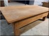 Loft table with pine table top