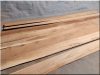 Planed acacia slats