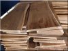 Planed acacia slats