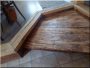 Escalier à poutres