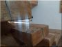 Escalier à poutres