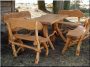 Construction de meubles en rondins sur mesure