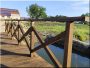 Garden bridge building
