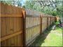 Acacia fence piece
