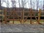 Fűrészelt akác kerítés oszlop, 2,5  méteres