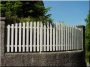Elément de clôture de pin, long de 1,4 m