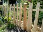 25 mm wide acacia fence element with edge