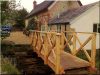 Cambridge wooden bridge