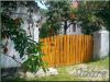 Rustic acacia plank gate