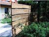 Larch fence plank