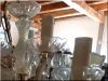 Lustre, verre, 8 bras