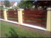 Fence element from plank Borov with bords, 20 - 25 cm 