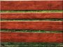Elément de clôture de planche borov avec du bord, 20 - 25 cm