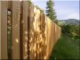Acacia fence pieces