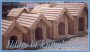 Dog-kennel from pine planks, size II