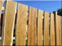 3 cm thick rustic acacia fence element
